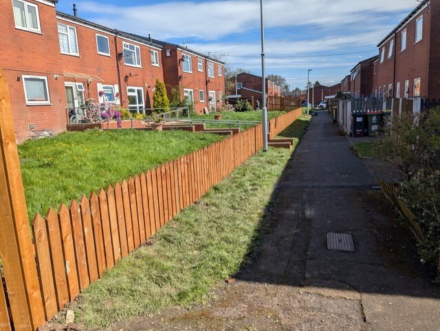 Hawkshead Road fence