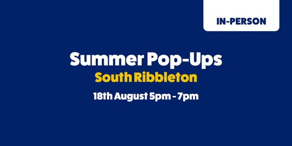 Summer pop-ups South Ribbleton 18th August 5pm-7pm