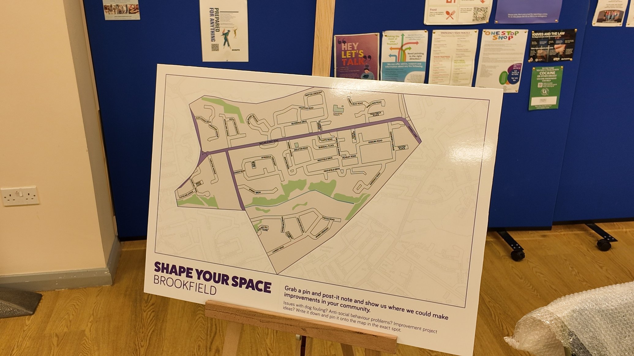 Shape your space map