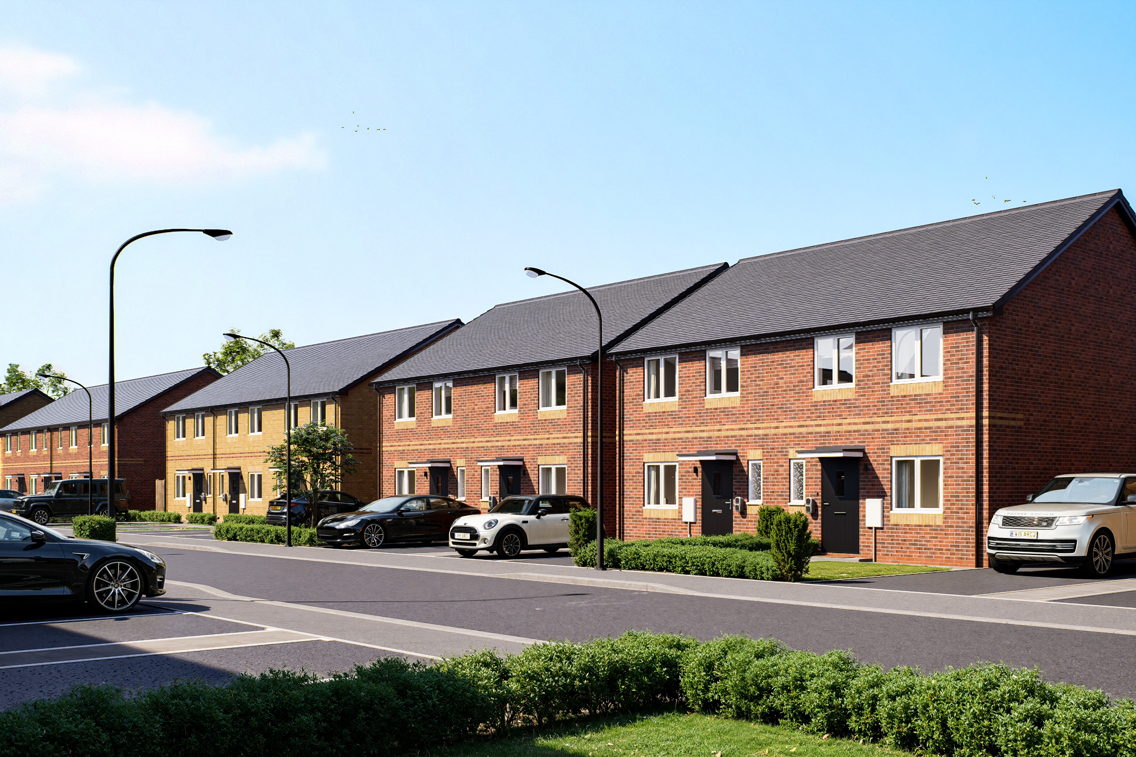 Street Scene The Orchards, Lightfoot Lane