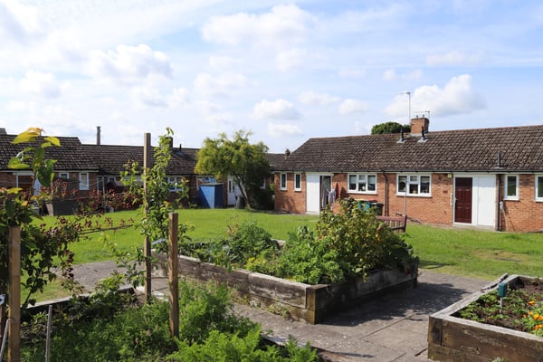 Shared gardens at The Fillberts