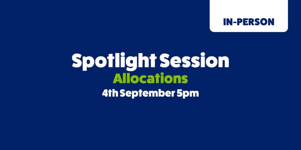Spotlight session - Allocations