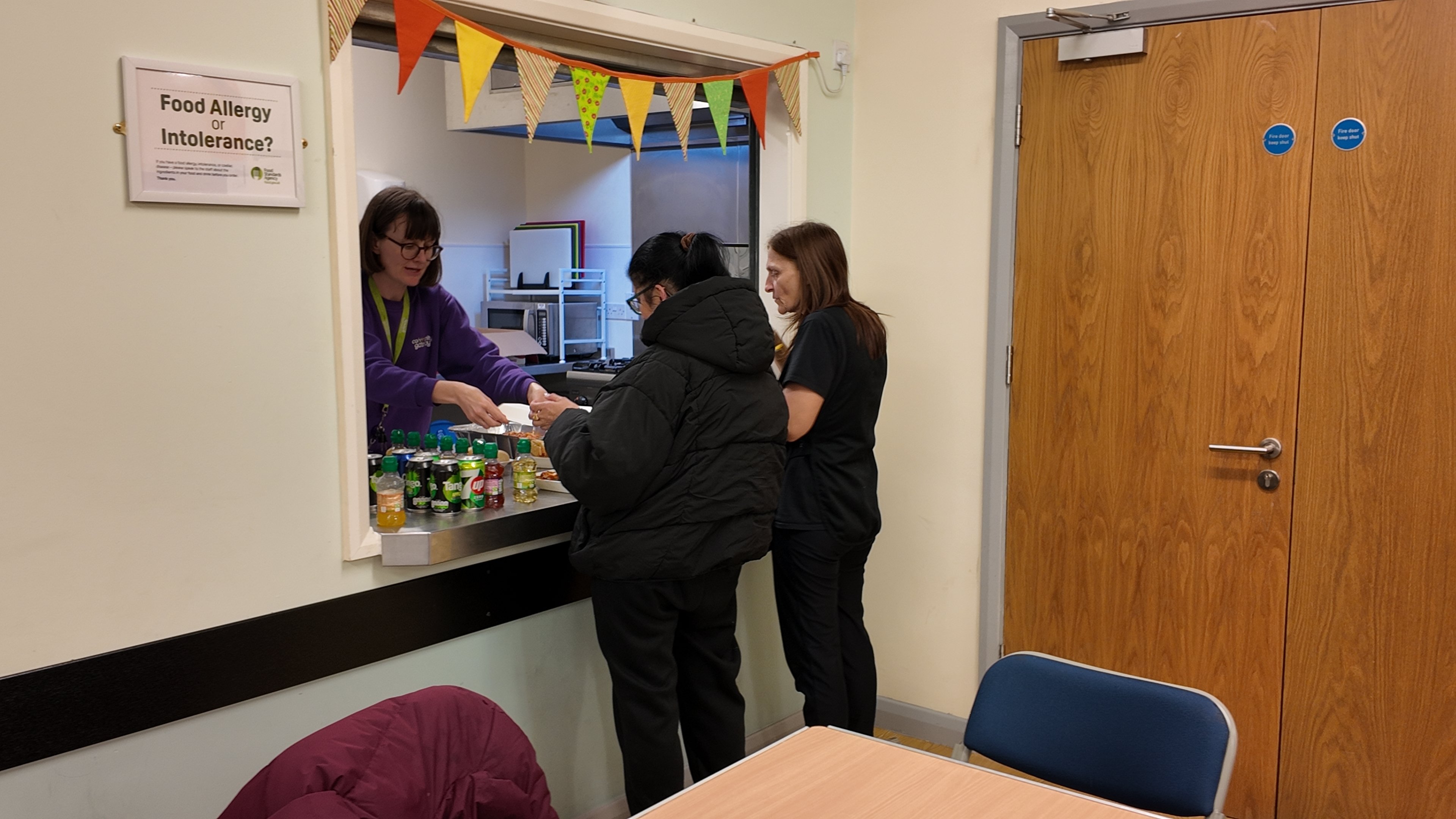 Food and drink available at the events